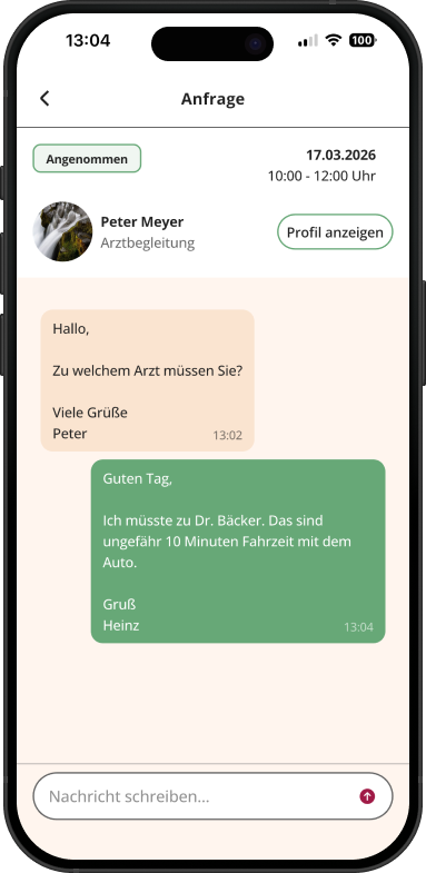 App Screenshot Chat