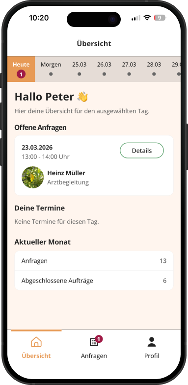 App Screenshot Dashboard